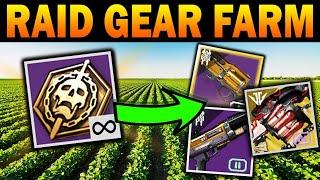 Destiny 2: BEST Raid Gear Farm - EASY / Fast Spoils of Conquest Farm!