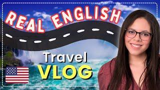 Learn English with this VLOG  Explore the USA (Subtitles + PDF)