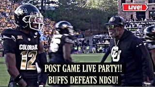 Colorado Vs North Dakota State Bison POST GAME LIVE