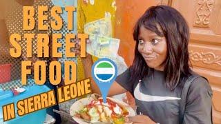 Trying Sierra Leone  BEST STREET FOOD Under $1 | Best in West Africa? 2023