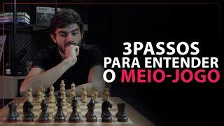 3 passos para entender o meio jogo no Xadrez!