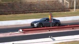 AMS Performance Alpha 10 Nissan GT-R goes 9.19@163mph!