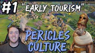 Deity - Pericles Culture #1 - "EARLY TOURISM" w/ Heroes and Legends Mode!