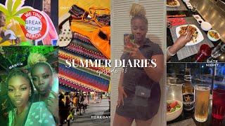 summer diaries: ep 05  | Beach Party, Foreday Morning, Trying Japanese Food For The 1st Time + more