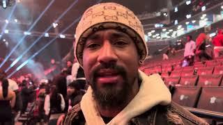 Demetrius Andrade REACTS to Gervonta Davis DRAW vs Lamont Roach