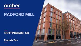 Property Tour | Radford Mill | Student Accommodation in Nottingham | UK | amber