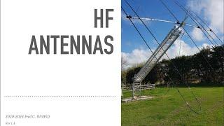 HF Antennas - Fred - W6BSD