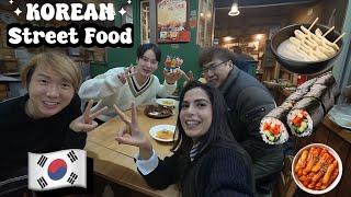 Korean street food in Gangnam  | Muse Clinic First Vlog