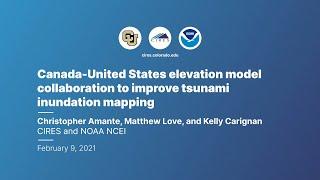 Canada-US elevation model collaboration to improve tsunami inundation mapping