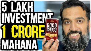 5 Lakh Investment 1 Crore Mahana!!