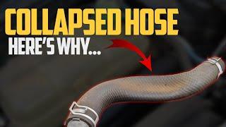 3 Causes of Coolant Hose Collapse & Replacement Cost