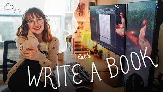 Let's start writing a new novel! ️ a cozy, productive vlog