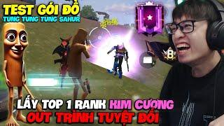 HÙNG AKIRA TEST GÓI TUNG TUNG TUNG SAHUR VÀ LẤY TOP 1 RANK KIM CƯƠNG VỚI COMBO MP40 AWM OUT TRÌNH
