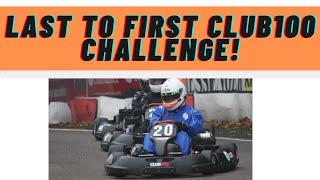 Last to First overtaking challenge - Club100 - Buckmore Park BUKC - David Pittard