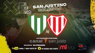 CLÁSICO ️Sanjustino🟢vs Colón SJ // LIGA SANTAFESINA FECHA 6