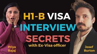 H1B Visa Interview: Shocking Secrets from an Ex-Visa Officer!