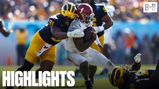 Alabama Crimson Tide vs. Michigan Wolverines Highlights | 2024 ReliaQuest Bowl