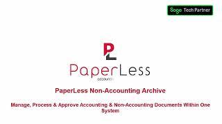 How to Manage Non-Accounting Documents with PaperLess Software – Sage, Xero & SAP Integration