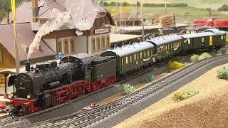 Märklin Trix H0 22026 - BR 38 3341 Dampflok DR + Wagen Set 23313 Pirna-Arnsdorf - ESU Sound AC Umbau