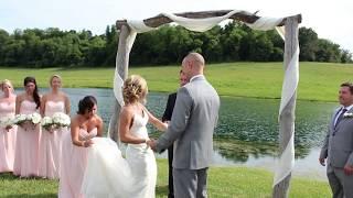 Amy and Brian's Outdoor Wedding Ceremony