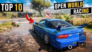 Top 10 OFFLINE OPEN WORLD Car Games Like Forza Horizon For Android & iOS 2025