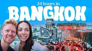 24 Hours in Bangkok Vlog - Street Food, Nightlife, City must sees in Thailand