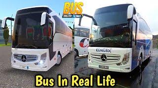 Bus Simulator : Ultimate | Bus Names In Real Life | Comparison | Developer - Zuuks Games