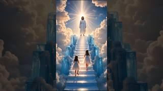 Heavenly Staircase to Jesus #jesus #miracle #trust #love #ai #shorts