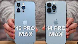 iPhone 15 Pro Max vs iPhone 14 Pro Max - Comparison complète 2023