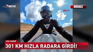 301 km hızla radara girdi!