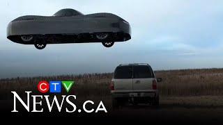 Silicon Valley start-up turning heads in showcase of its flying car prototype briefly taking flight