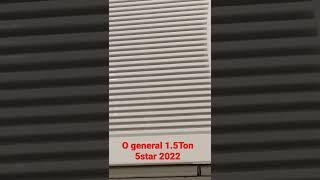 O general 1.5Ton 5star 2022 | Best air conditioner in India | #short #best #airconditioner