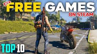 TOP 10 FREE-TO-PLAY GAMES ON STEAM 2024(NEW)