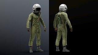 Russian High Altitude Flight suit REALTIME EEVEE