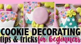 COOKIE DECORATING TIPS FOR BEGINNERS | VERY CHERRY CAKES