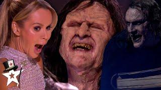 Most TERRIFYING Got Talent Magician EVER? All Auditions & Performances from The Witches!