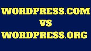 Wordpress.com vs Wordpress.org-Which Do You Prefer?