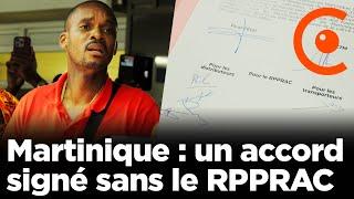 Martinique: un accord sur la vie chère signé sans le RPPRAC - 16 octobre 2024