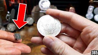 Do your silver coins have tracking chips hidden inside them?