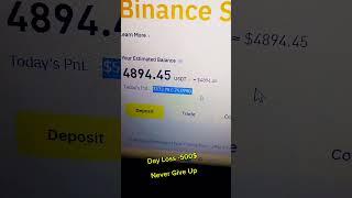 Loss is a trading part #trading #binance #currencyexchange #cryptotrading #crypto #stockmarket