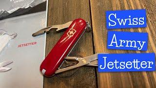 EDC update TSA friendly Victorinox Jetsetter- First Swiss Army I’ve tested without a Blade