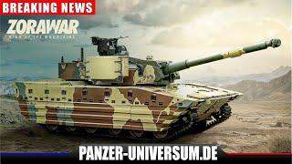 Indien präsentiert Leichten Kampfpanzer "Zorawar" als Antwort auf Chinesische Aggressionen