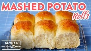 Fluffiest Mashed Potato Dinner Rolls Recipe