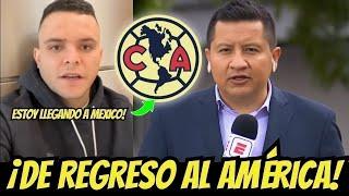 ¡VUELVE a CASA! Jonathan Rodríguez REGRESA al NIDO ÁGUILA | noticias club america