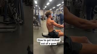 This got me kicked out of the gym #gym #gymfails #gymfail #fitnesslifestyle