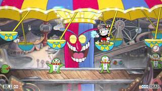 Cuphead CLOWN BOSS FIGHT!! (First Playthrough: Bro and Sis)