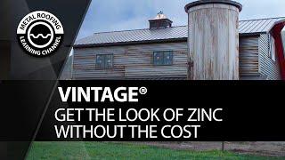 What Is Steelscape Vintage? Painted Steel That Looks Like An Old Zinc Roof Without Cost Or Problems