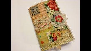 Make a Vintage Paris Junk Journal  with this printable Journal Kit