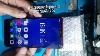 How To Fix Oppo a3s (CPH1803) No Network Problem.... (try my basic option)