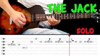 THE JACK - Guitar solo lesson with tabs fast & slow - ACDC